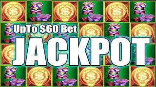 LAST SPIN JACKPOT! BIG BETS UPTO $60 – 4 COIN TRIGGER ON CHIP CITY HIGH LIMIT SLOTS