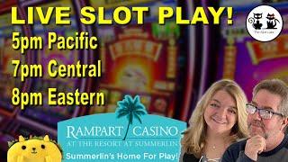 ⋆ Slots ⋆ LIVE SLOT PLAY @ RAMPART CASINO!