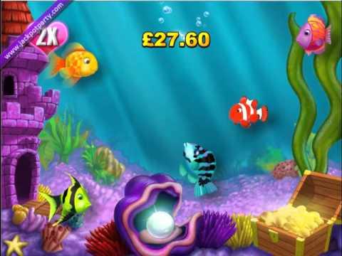 £441.60 MEGA BIG WIN (421 X STAKE) GOLD FISH™ JACKPOT PARTY® BEST ONLINE SLOT GAMES