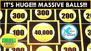 •HUGE WIN•OMG• MASSIVE BALLS!!! Screaming Links Slot Machine