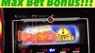 Code Red Slot Machine, 3 Max Bet Bonuses  Slot Machine Bonus, By Bally Technologies