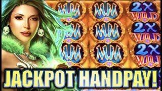 •JACKPOT HANDPAY!!• MISTRESS OF MAGIC @SAN MANUEL CASINO! BIG WIN! Slot Machine Bonus (Aristocrat)