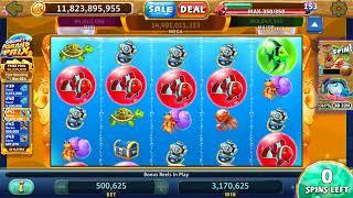 GOLD FISH DELUXE Video Slot Casino Game with a FREE SPIN BONUS
