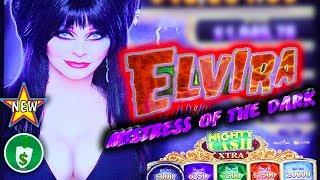 •️ New - Elvira Mistress of the Dark Mighty Cash Xtra slot machine, bonus