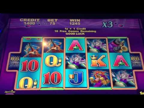 Aristocrat * JAZEE *  Slot Machine Bonus & Re Trigger