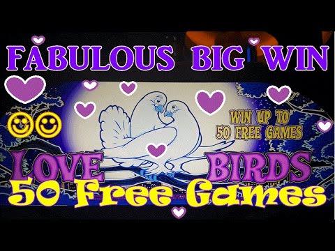 ~TBT~ *FABULOUS BIG WIN* Aristocrat Love Birds | 50+ Free Games | MAX BET | Slot Machine Bonus
