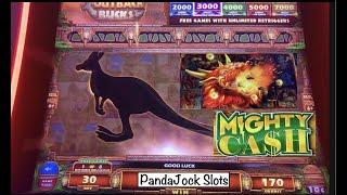 A first spin Mighty Win on Outback Bucks ⋆ Slots ⋆and the mighty Dragon comes out to play!