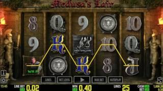 Free Medusa's Lair HD Slot by World Match Video Preview | HEX