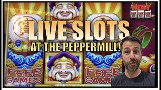 ⋆ Slots ⋆ LIVE SLOTS at the PEPPERMILL CASINO in RENO!