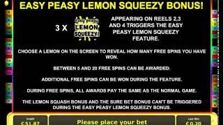 Easy Peasy Lemon Squeezy Slot - Novomatic online