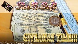 Slot Play Prize Giveaway winner