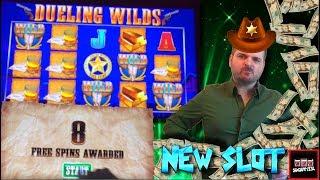 NEW SLOT ALERT!!! LIVE PLAY and BONUS on Dueling Wilds Slot Machine