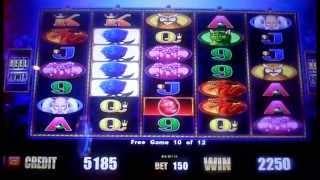 BONUS WIN!!!...on The White Wizard Slot Machine!...
