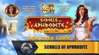 Scrolls of Aphrodite slot by Pariplay