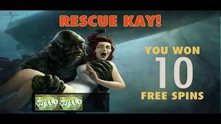 Creature From The Black Lagoon Free Spins Feature