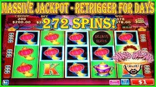• MASSIVE JACKPOT • INSANE AMOUNT OF SPINS IT WOULD NOT STOP RETRIGGERING •️