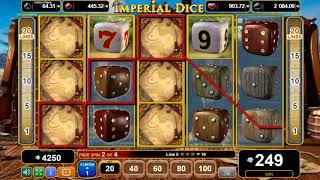Imperial Dice slots - 485 win!