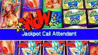 WOW! $50 SPINS! ★ Slots ★ HIGH LIMIT SLOT PLAY ON DANCING IN RIO ★ Slots ★ JACKPOT HIT!