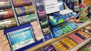 Wow..Long Scratchcard video...in Nicky's shop..We look at winners..its hard to get out today?