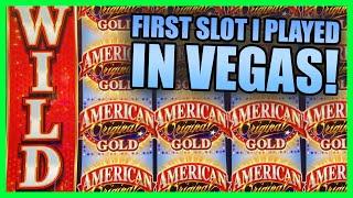 AMERICAN ORIGINAL GOLD ★ Slots ★ FIRST SLOT MACHINE I PLAYED SINCE VEGAS RE-OPENED! ★ Slots ★ BIG WI