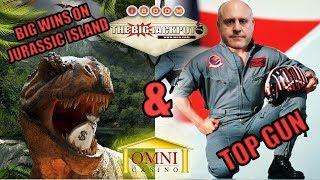 • Jurassic Island and Top Gun Pay Out BIG at the Omni Casino •️