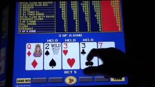 IGT Game King - Video Poker $20 Challenge