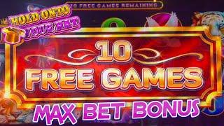 HIGH LIMIT Lock It Link Hold Onto Your Hat ⋆ Slots ⋆$30 Max Bet Bonus Round Slot Machine Casino