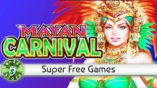 Mayan Carnival slot machine Bonus with Super Free Games