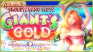 Giant's Gold Slot Machine Bonus Win
