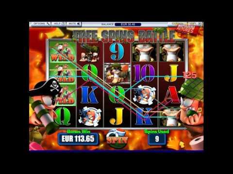 Worms Slot - Free Spins Battle!