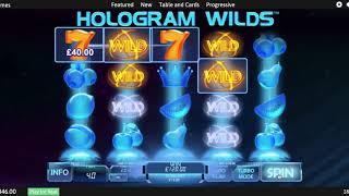 Hologram Wilds Slot by Playtech