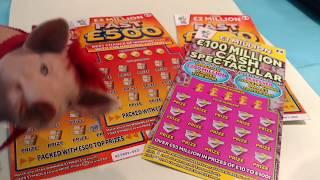 Scratchcards..Fast 500..& FAST 500..& FASH 500 & CASH SPECTACULAR..Likes Needed?