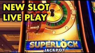 NEW SLOT: SUPERLOCK Lock it Link Eureka Live Play w/ Bonuses