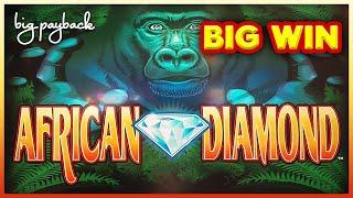 African Diamond Slot - WHO NEEDS THE BONUS!
