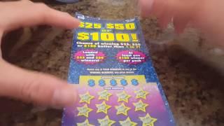 NEW YORK LOTTERY $25, $50, OR $100 SCRATCH OFF TICKET. WIN $1 MILLION FREE~!!