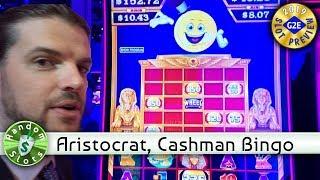 Cashman Bingo slot machine preview, Aristocrat, #G2E2019  (G2E 2019)