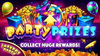 Win Party Prizes for Mega Rewards in Jackpot Party!