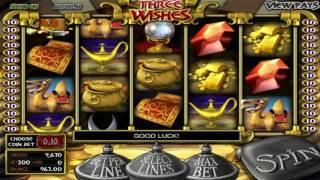 Free Three Wishes Slot by BetSoft Video Preview | HEX