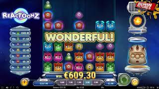 Reactoonz Slot - Very Fast +600€!!