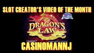 Slot Video Creators' Video of the Month - Dragon's Law - Slot Machine Bonus (Konami)