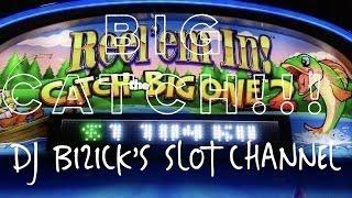 Catch The Big One 2 Slot Machine ~ "MAX BET"  FREE SPIN FISHING BONUS! BIG CATCH!!! • DJ BIZICK'S SL