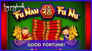 GOOD FORTUNE IN THE BONUS! Fu Nan Fu Nu Slot - VERY NICE!