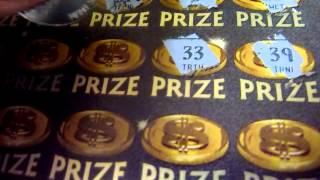 $4,000,000 Gold Bullion - $20 Illinois Instant Lottery Scratchcard Ticket