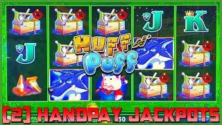 HIGH LIMIT Lock It Link Huff N' Puff (2) HANDPAY JACKPOTS ⋆ Slots ⋆$50 BONUS ROUND Slot Machine Casi