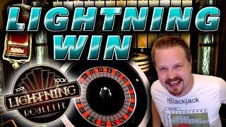 Lightning Roulette 500x BIG WIN COMEBACK!