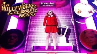 Willy Wonka - Wonks Spins Veruca Salt Win - WMS Slot Bonus~