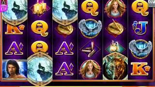 LONE WOLF Video Slot Casino Game with a FREE SPIN BONUS