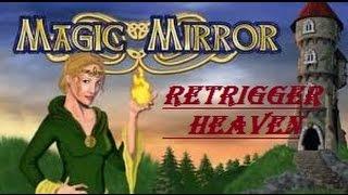 RETRIGGER HEAVEN On Magic Mirror Slot