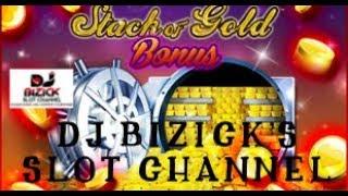 ~$$ BONUS $$ ~ Stack 'O Gold Slot Machine ~ LOOK! • DJ BIZICK'S SLOT CHANNEL