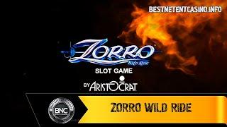 Zorro Wild Ride slot by Aristocrat Gaming